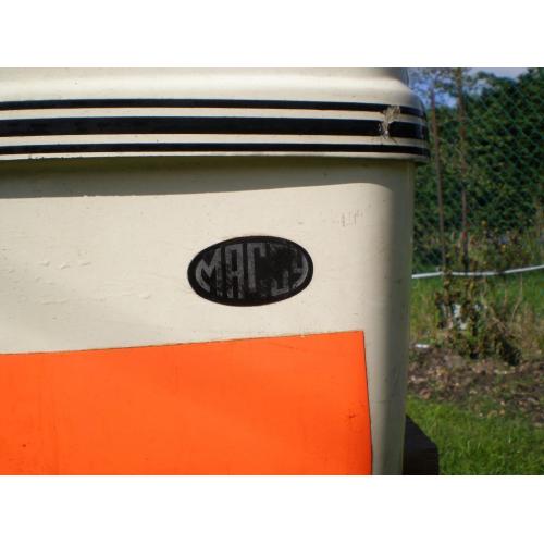 Macoy Fibreglass Motorcycle Luggage Top Box