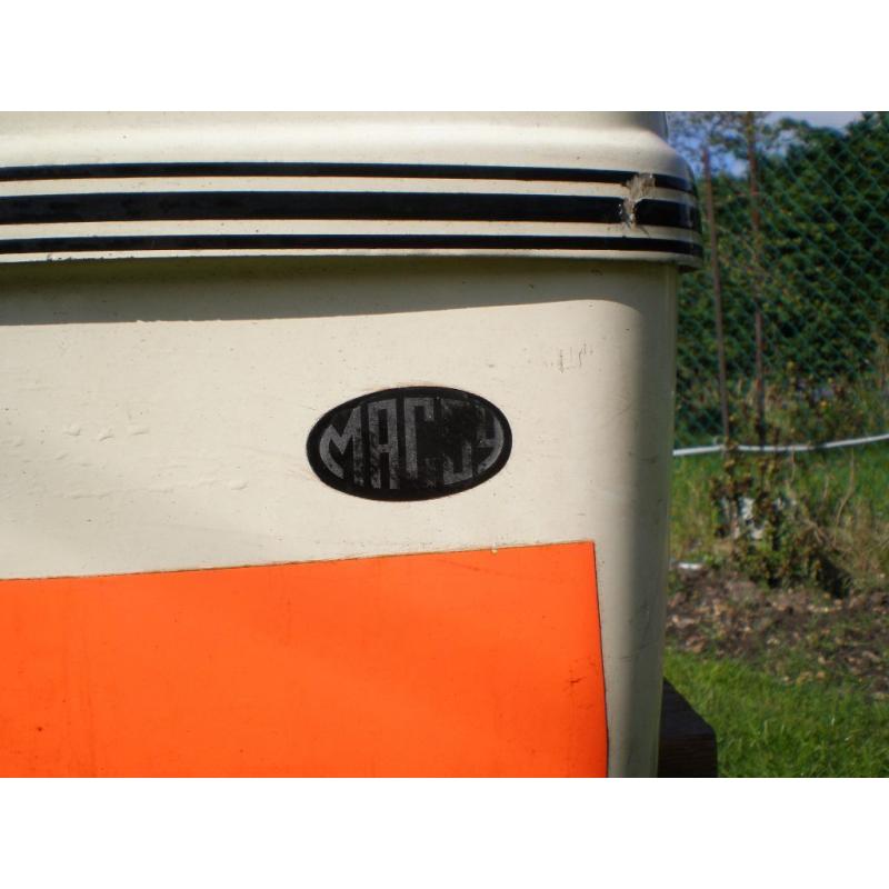 Macoy Fibreglass Motorcycle Luggage Top Box