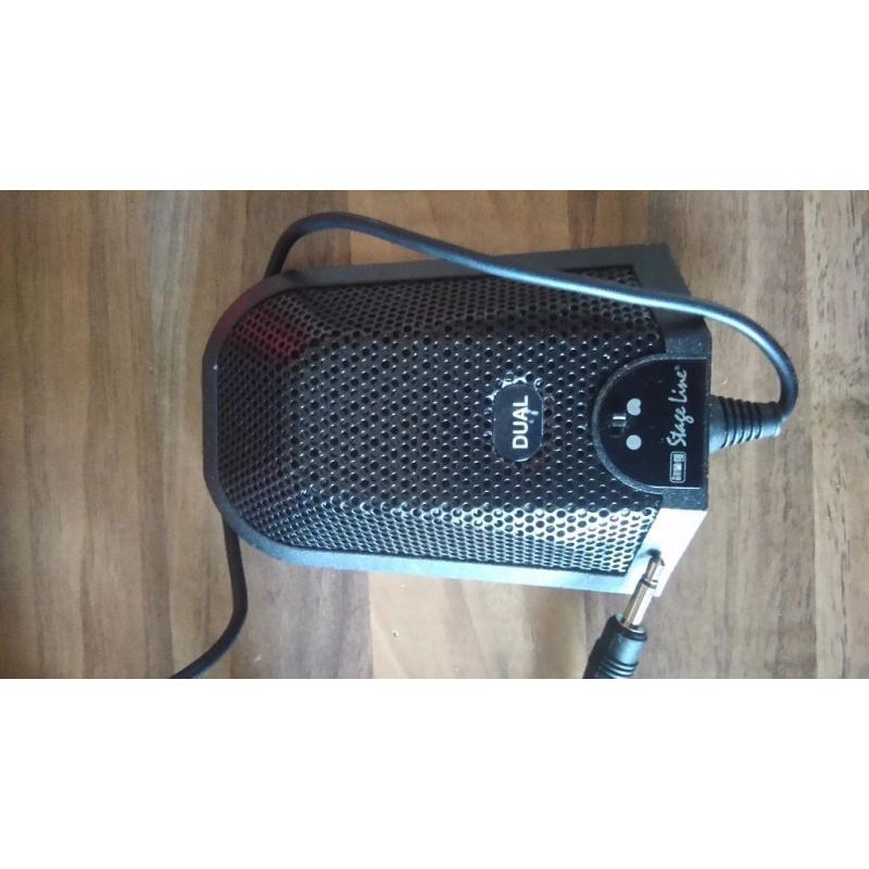 Stageline ecm-304b dual mic