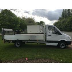 Mercedes Sprinter 311 CDI LWB 13ft 6in Dropside Tail Lift Only 25776 Miles