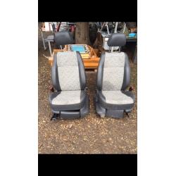 NEW SHAPE VOLKSWAGEN CADDY FRONT SEATS EXCELLENT CONDITION