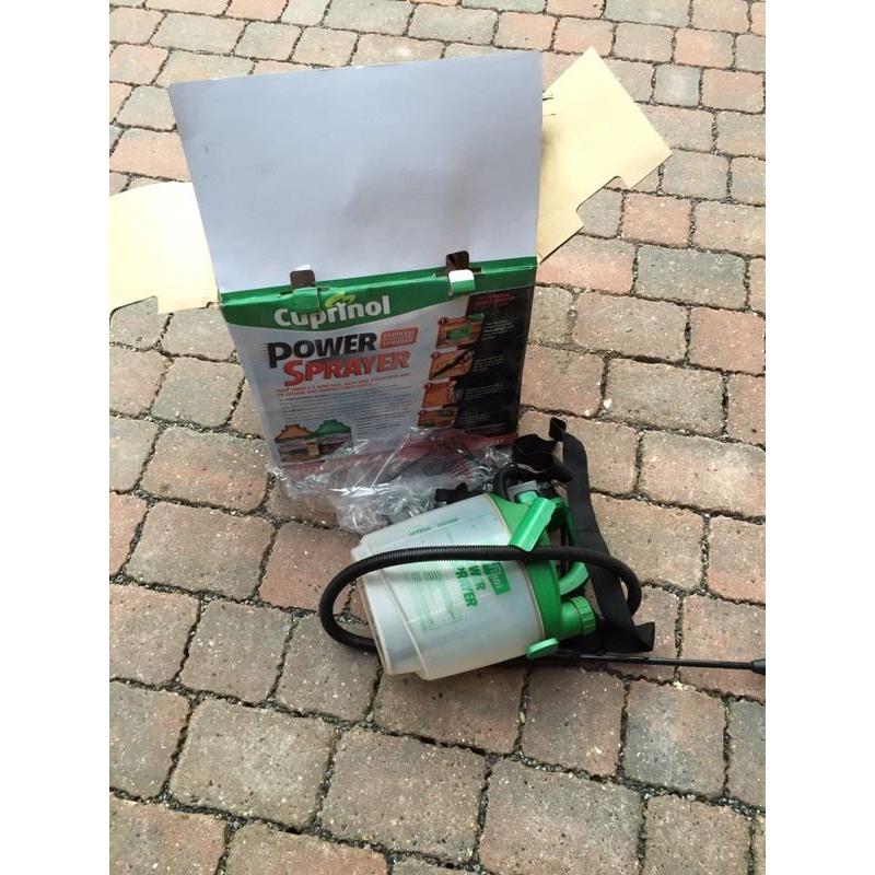 Cuprinol power sprayer