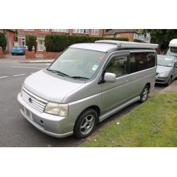 HONDA STEPWAGON 2001 2-BERTH CAMPER WELLHOUSE CONVERSION