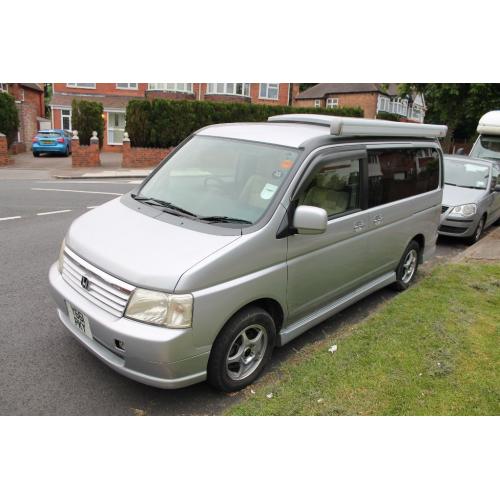 HONDA STEPWAGON 2001 2-BERTH CAMPER WELLHOUSE CONVERSION