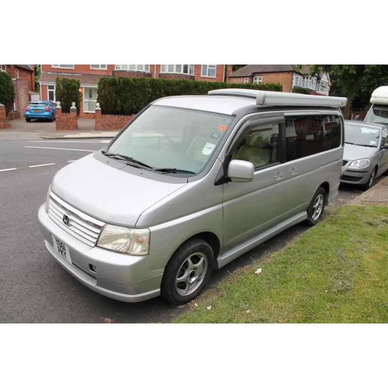 HONDA STEPWAGON 2001 2-BERTH CAMPER WELLHOUSE CONVERSION