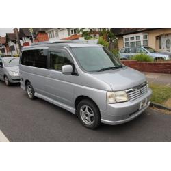HONDA STEPWAGON 2001 2-BERTH CAMPER WELLHOUSE CONVERSION