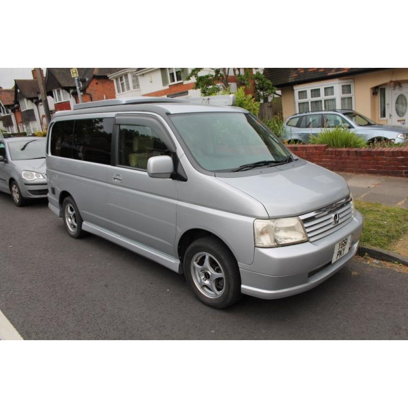 HONDA STEPWAGON 2001 2-BERTH CAMPER WELLHOUSE CONVERSION