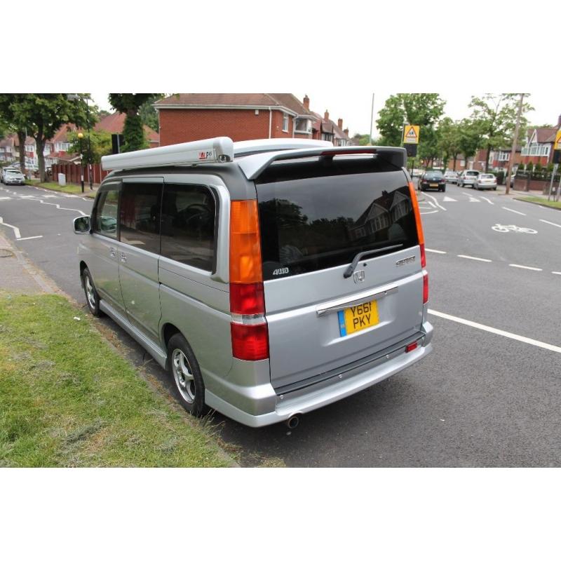 HONDA STEPWAGON 2001 2-BERTH CAMPER WELLHOUSE CONVERSION