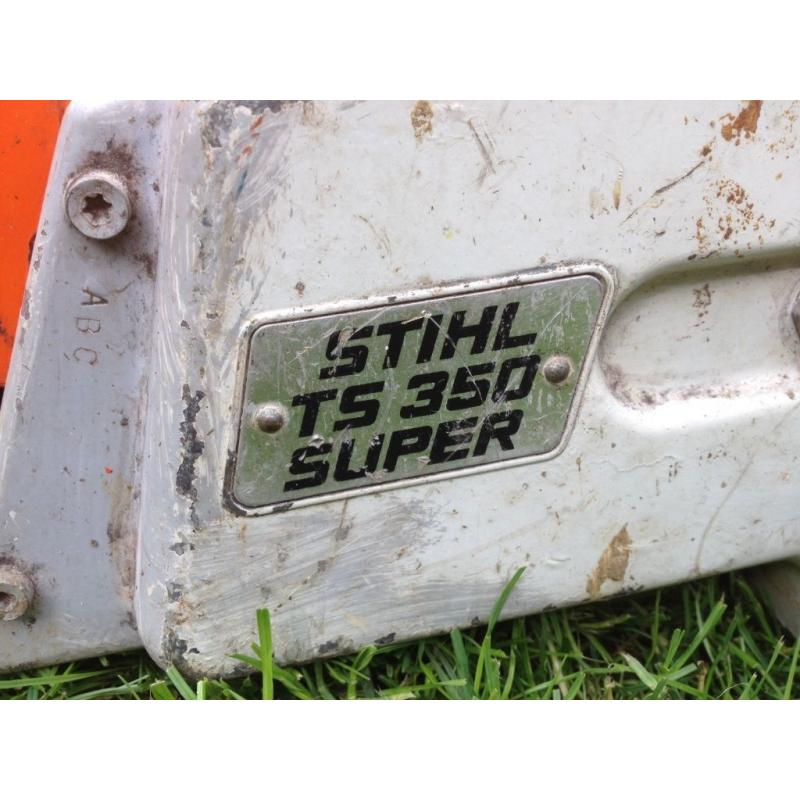 Stihl petrol disc cutter. In good working order.