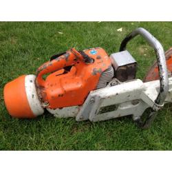 Stihl petrol disc cutter. In good working order.