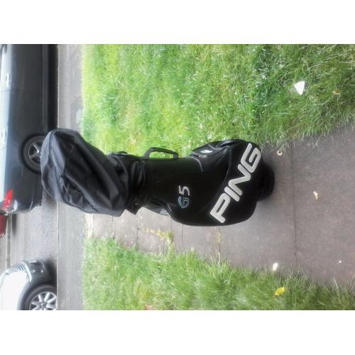 G5 PING TOUR BAG WITH FREE SLEEVE OF PRO V1 GOLF BALLS