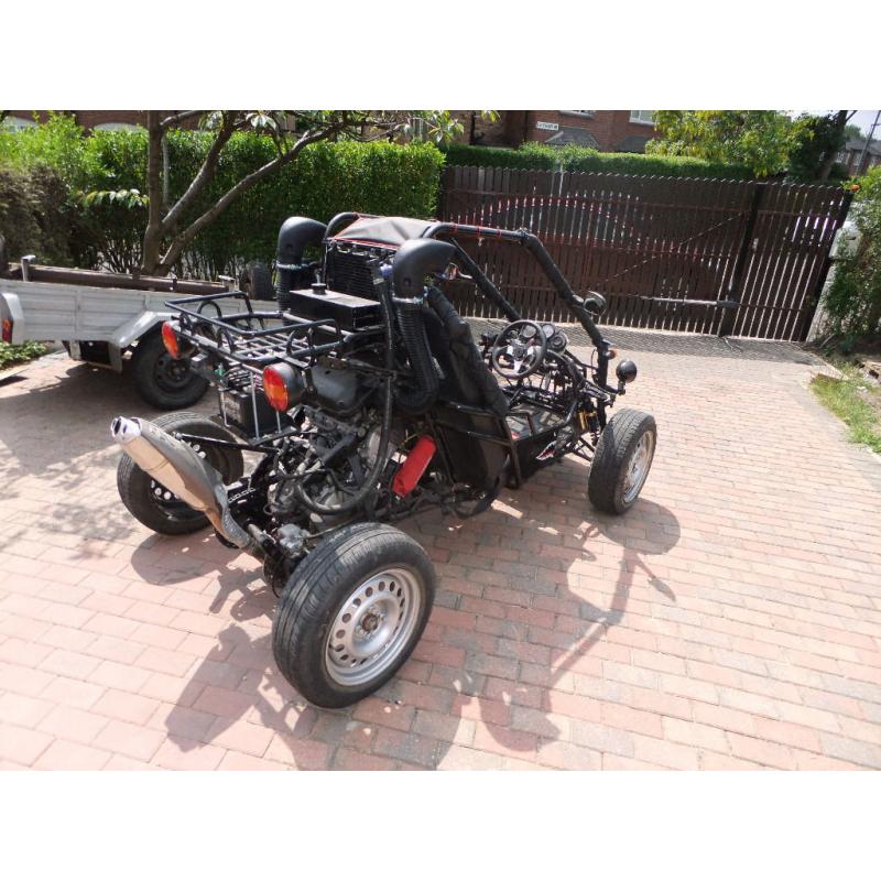 Off road BUGGY with HONDA CBR 600 FX engine