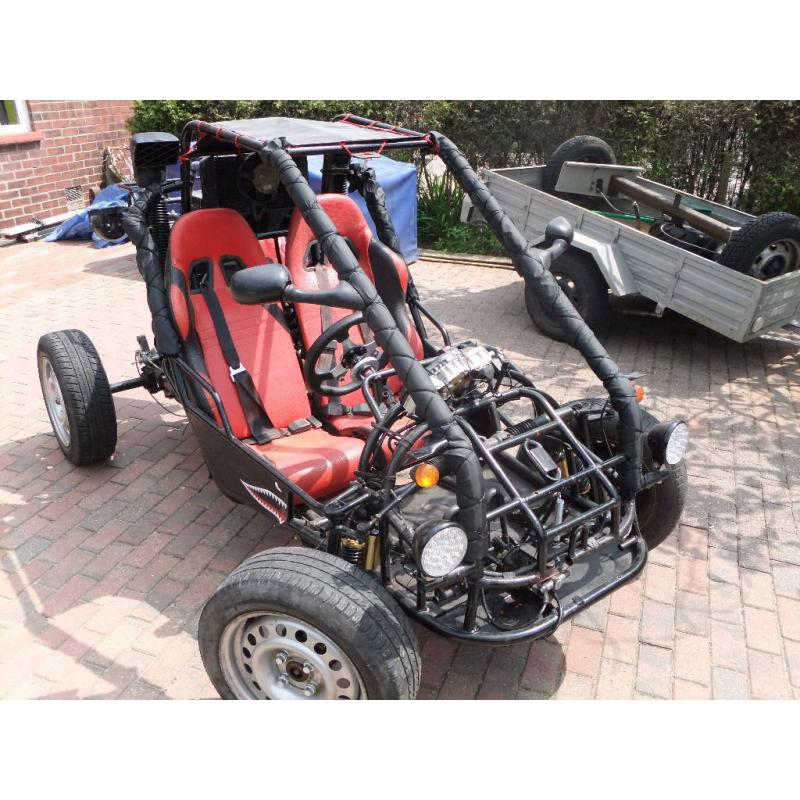 Off road BUGGY with HONDA CBR 600 FX engine