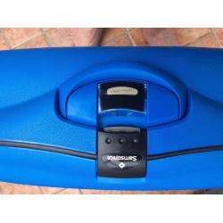 Samsonite medium size blue case
