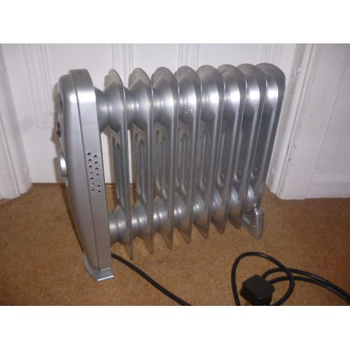 mini oil filled radiator 1kw