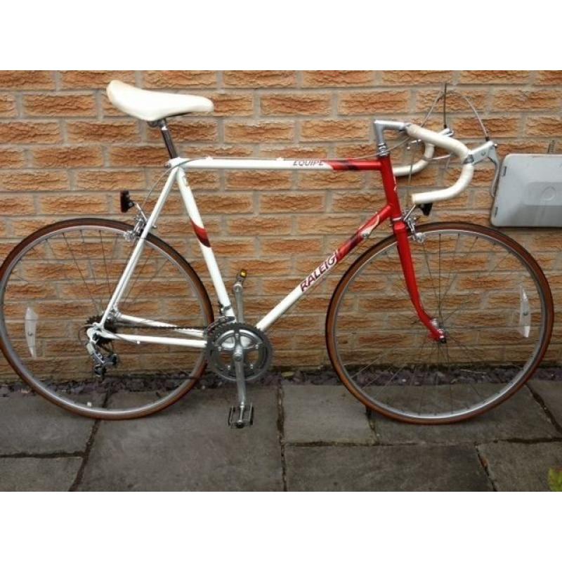 1987 RALEIGH SUPER EQUIPE 12 ROAD RACING BIKE