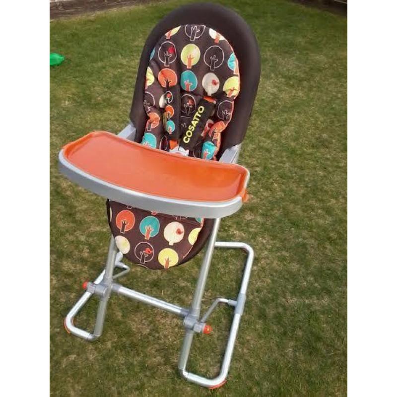 Cosatto High Chair - Excellent Condition