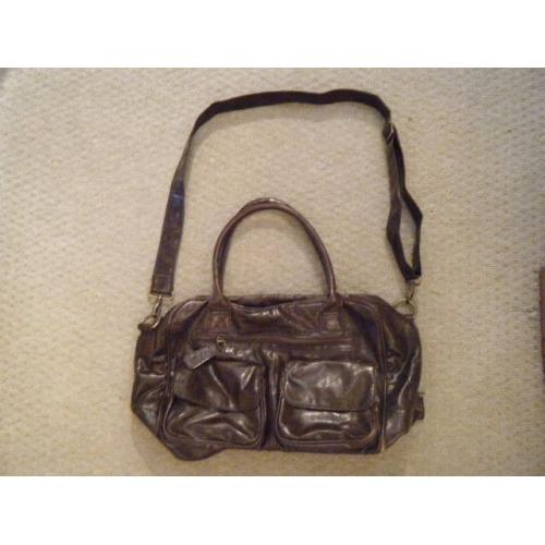 **REDUCED PRICE** KOTO Brown Leatherette Baby Changing Bag