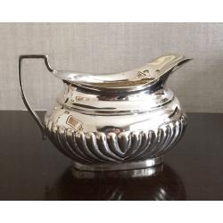Beautiful silver-plated tea set