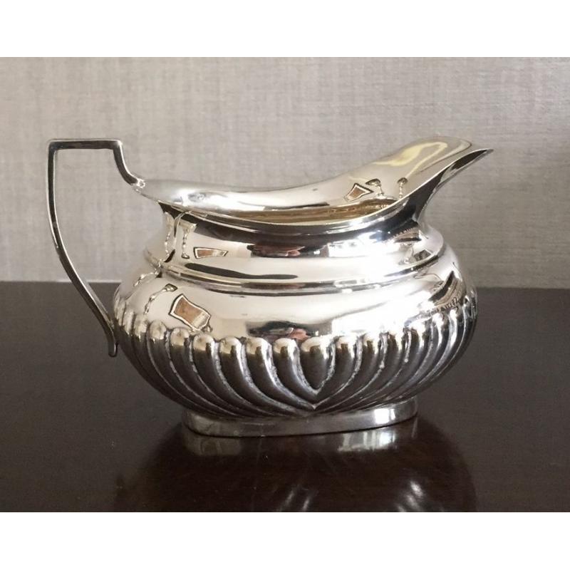 Beautiful silver-plated tea set