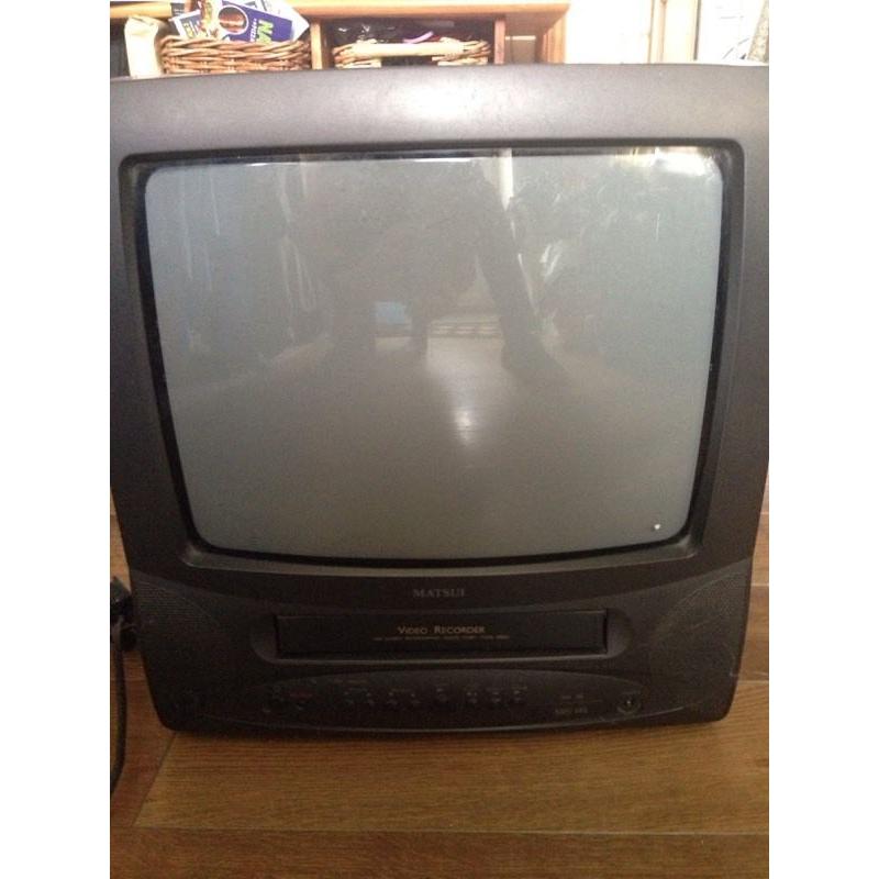 Matsui 13" TV with video