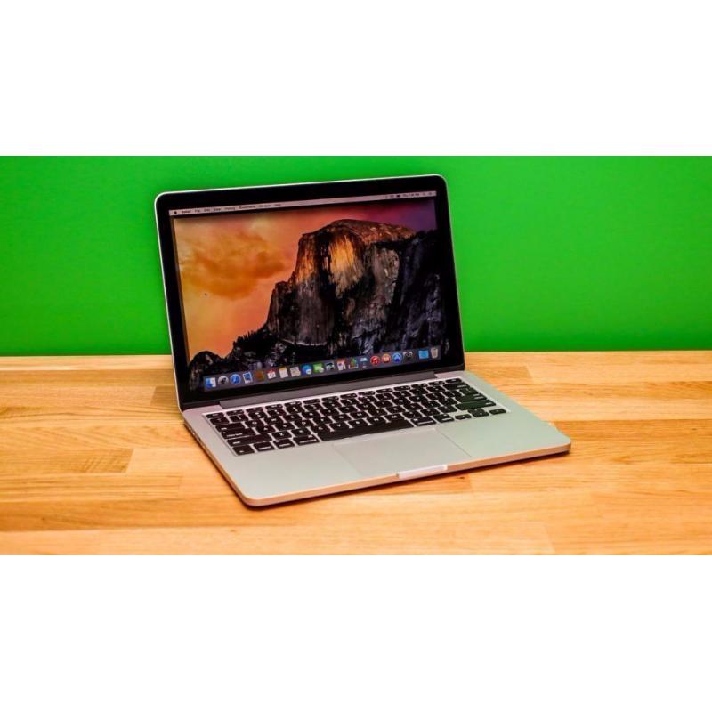 Macbook Pro RETINA 2014 13" , i5 -8GB -512 GB SSD , final cut , logic pro , office 2016