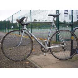 Raleigh Quasar 10speed Road Bike Large 59cm Liteweight Aerospace Contour Design-Fast Maillard Wheels