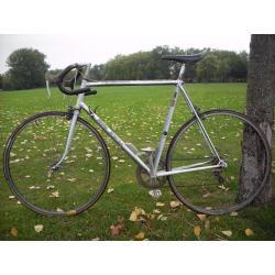 Raleigh Quasar 10speed Road Bike Large 59cm Liteweight Aerospace Contour Design-Fast Maillard Wheels