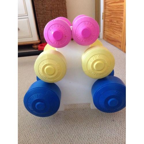Set of Dumbbells