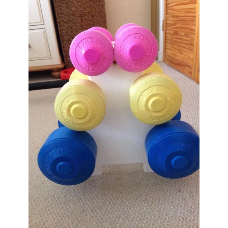 Set of Dumbbells