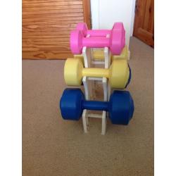 Set of Dumbbells