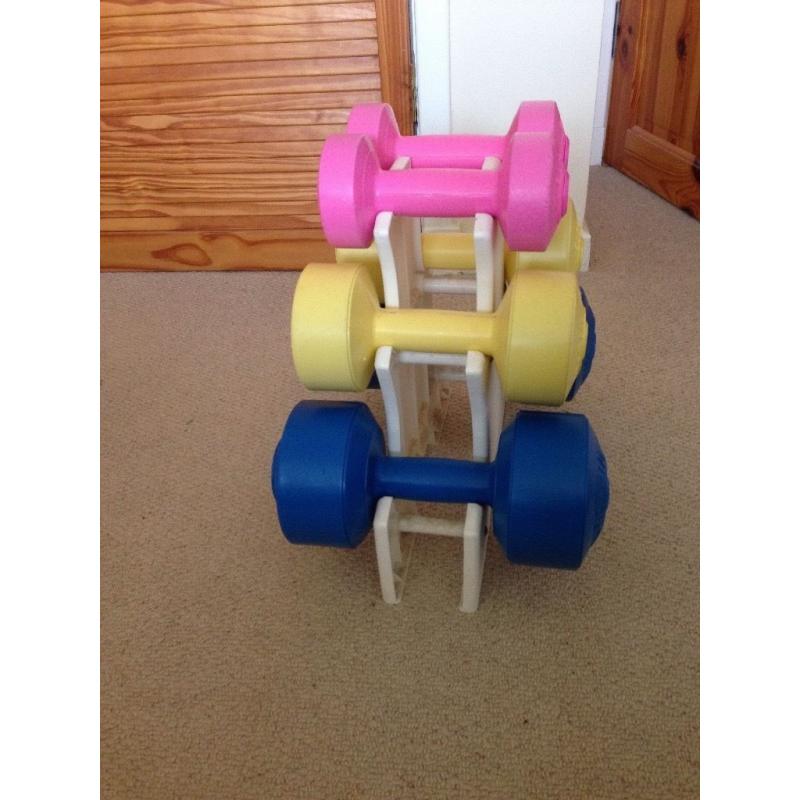 Set of Dumbbells