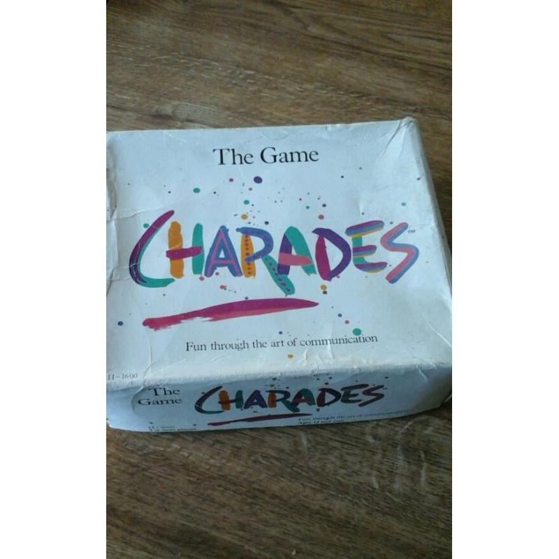 Charades game