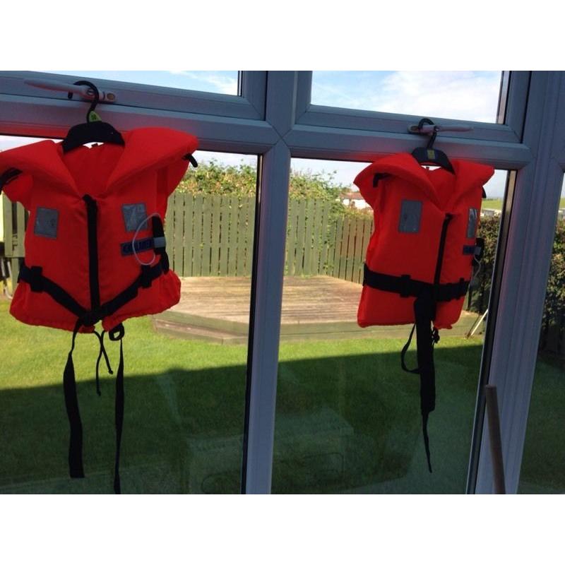Kids Wetsuits and life jackets