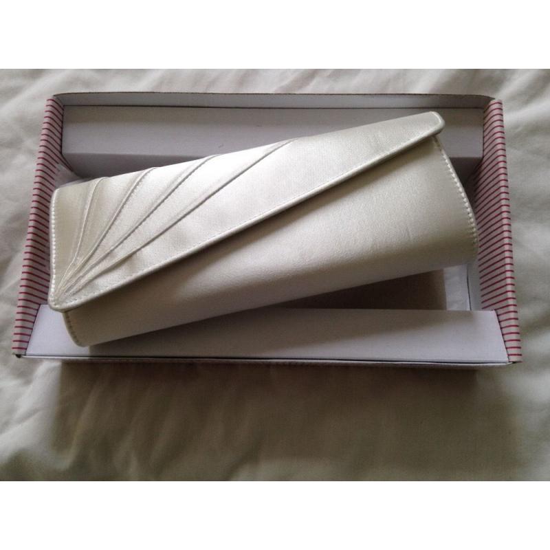 Rainbow Club Tess Satin Clutch Bag