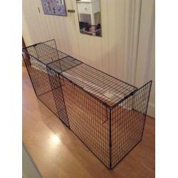 Mothercare black extendable fireguard