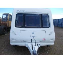 2008 Elddis Odyssey 544 Fixed Bed Caravan with Awning