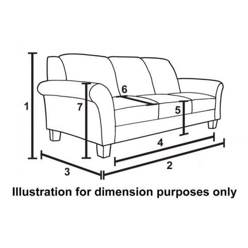 2 x DFS Myriad 4 Seater Formal Back Sofas With 4 Cushions
