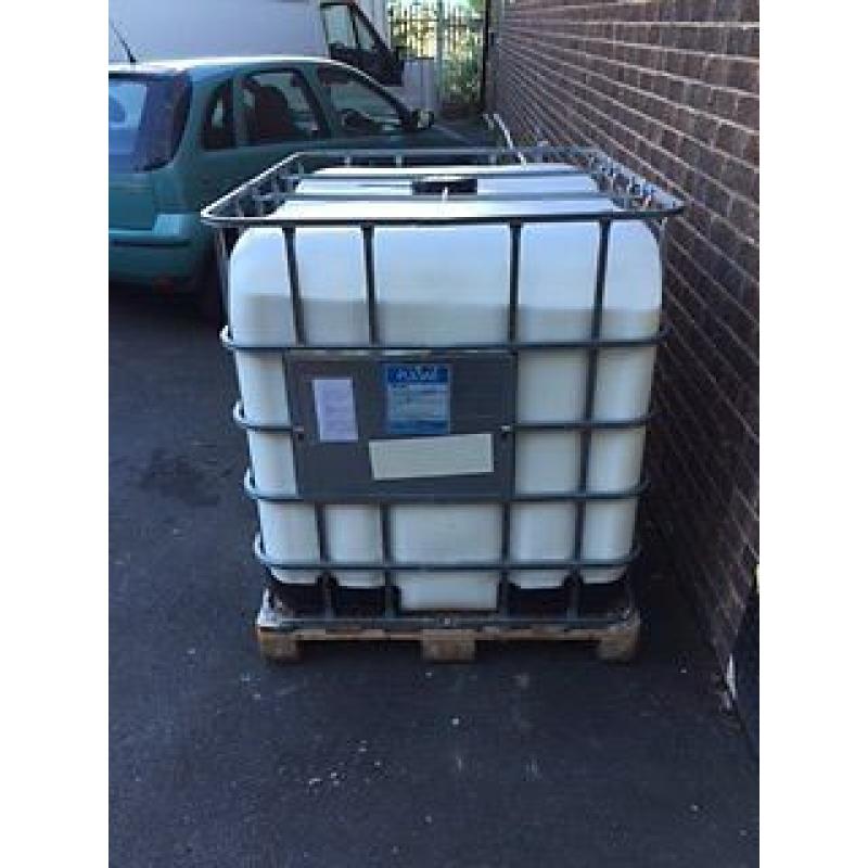 IBC 1000L, Storage Tank, Water Container, Fuel, Stage, Fluid,
