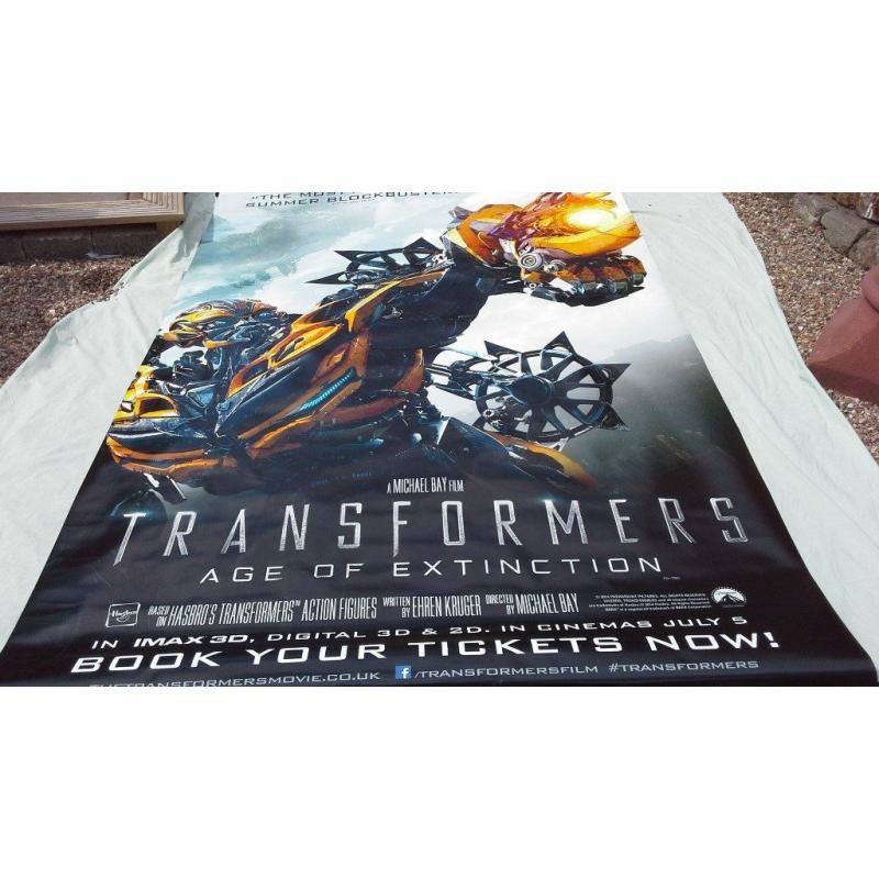 Three Large Film Poster/Banner