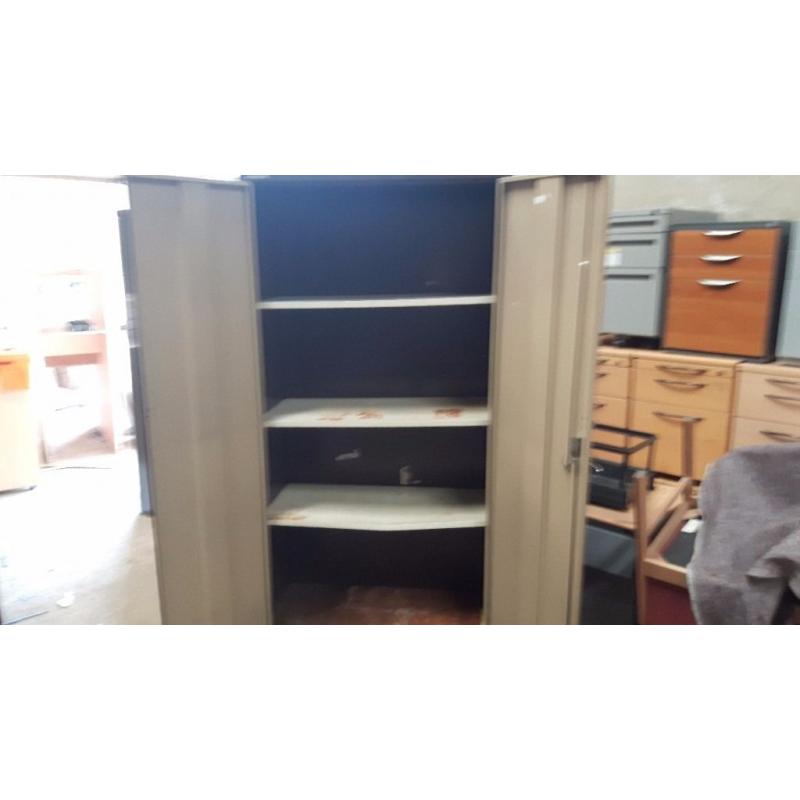 Metal storage cabinet ideal for garage shed workshop etc