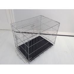 Large metal pet cage. Good condition.