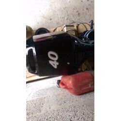 2007 Mercury Outboard - 4 stroke - 40HP - Trim and Tilt - Electrical Fuel Injected