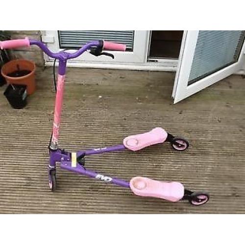 Girls flicker scooter