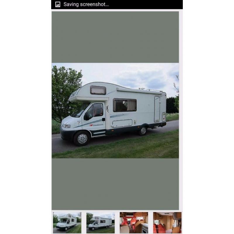 Fiat ducato graduca 171 motorhome