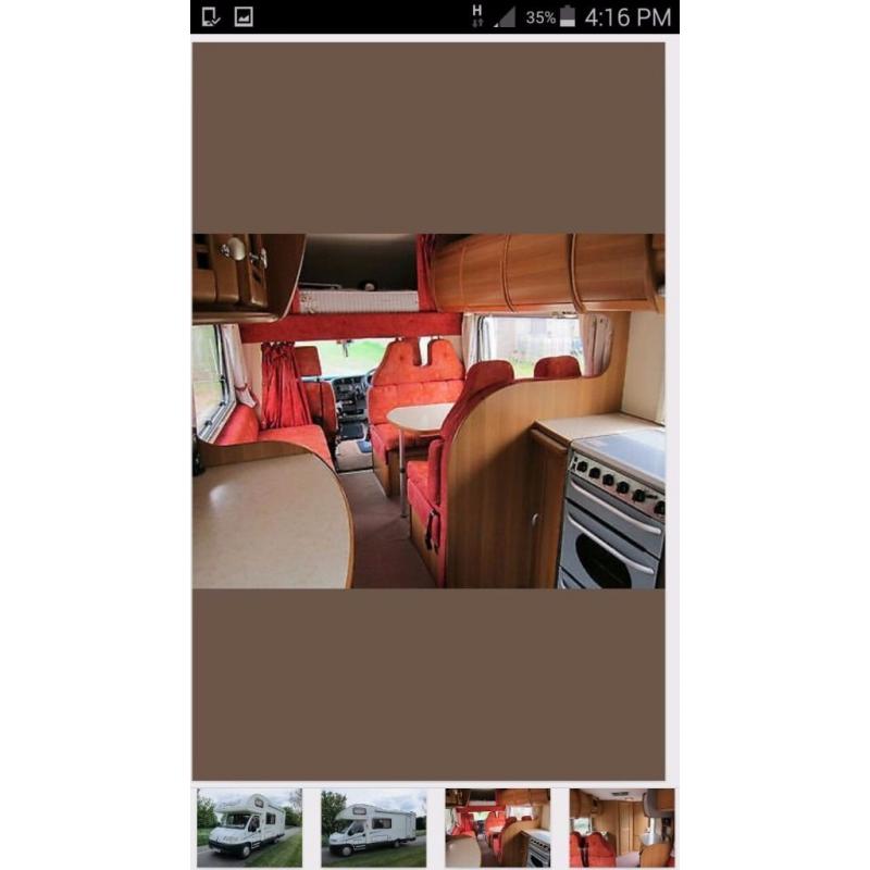 Fiat ducato graduca 171 motorhome