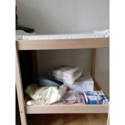 IKEA baby changing station
