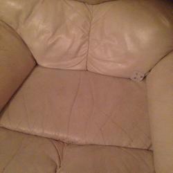 Free comfy leather electric armchair