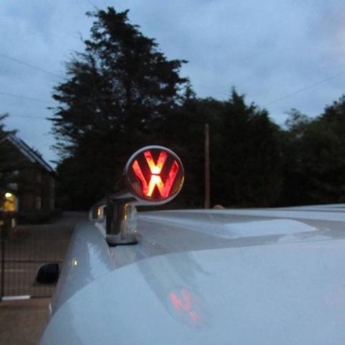 T4 LWB roof bars with leds