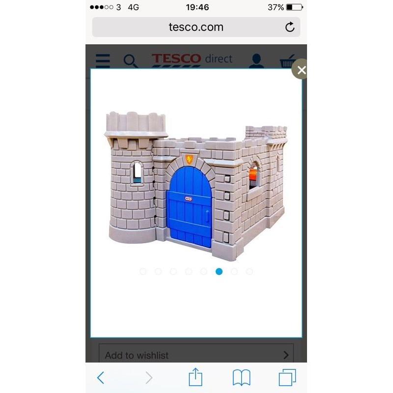 Little Tikes Classic Castle Playhouse